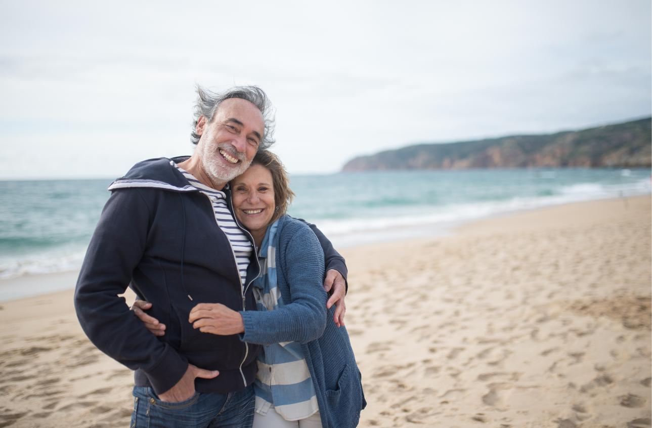 Couple on the beach